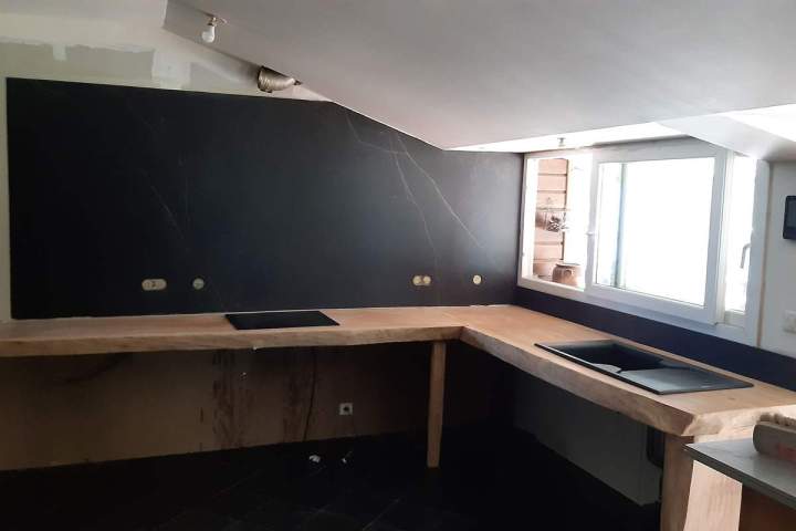 Rénovation de sol de cuisine près de Dax